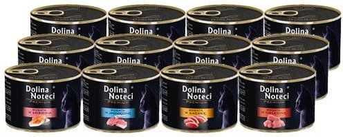 Dolina Noteci Premium Nassfutter Mix 4 Sorten für Katzen Adult Stückchen in Sauce getreidefrei 12x185 g – Bild 1 von 1