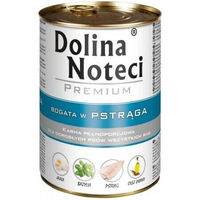 Produktbild von Dolina Noteci Premium Nassfutter Pastete mit Forelle Rind und Schwein 400g - 400 g