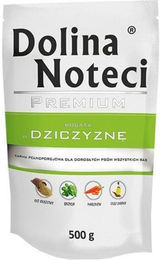 Dolina Noteci Premium Nassfutter Pastete mit Wild Rind und Schwein glutenfrei für Hunde Adult 10x500 g - 500 g – Bild 1 von 4