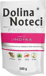 Dolina Noteci Premium Nassfutter Truthahn für erwachsene Katzen 10 x 500 g glutenfrei - 10 x 500 g – Bild 1 von 2