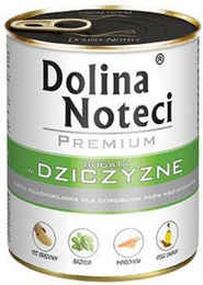 Dolina Noteci Premium Nassfutter Wildfleisch für erwachsene Hunde 800g - 800 g – Bild 1 von 3
