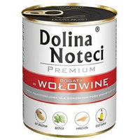 Produktbild von Dolina Noteci Premium Nasshundefutter Rind mit hohem Fleischanteil für adulte Hunde 800 g - 800 g
