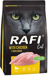 Dolina Noteci Rafi Cat Trockenfutter Huhn für Katzen 7 kg – Bild 1 von 2