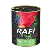Produktbild von Dolina Noteci Rafi Game Wild Nassfutter Wildschwein und Ente getreidefrei mit hohem Fleischanteil 6x800 g - 800 g
