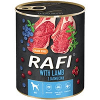 Produktbild von Dolina Noteci Rafi Hundefutter Lamm für Adult Getreidefrei mit hohem Fleischanteil 400 g - 400 g