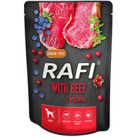 Produktbild von Dolina Noteci Rafi Hundefutter Rind getreidefrei Adult 10 x 300 g Beutel - 10 x 300 g