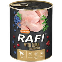 Produktbild von Dolina Noteci Rafi Katzenfutter Wachtel in Sauce getreidefrei 800g - 800 g