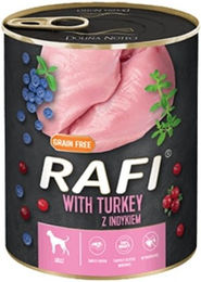 Dolina Noteci Rafi Nassfutter Truthahn Pastete getreidefrei für Hunde 800 g - 6 x 800 g – Bild 1 von 3