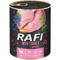 Produktbild von Dolina Noteci Rafi Nassfutter Truthahn Pastete getreidefrei für Hunde 800 g - 6 x 800 g