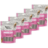Produktbild von Dolina Noteci Smart Chews Immuno Care getrocknete Hundesnacks mit Lamm und Lachs für erwachsene Hunde 5x100g