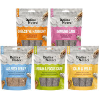 Produktbild von Dolina Noteci Smart Chews Mix Lamm Funktionssnack für erwachsene Hunde mit hohem Fleischanteil 5x100 g