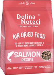 Produktbild von Dolina Noteci Superfood Adult Hundefutter Lachs getreidefrei und glutenfrei 2 x 1 kg - 2 x 1 kg