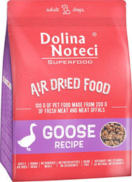 Produktbild von Dolina Noteci Superfood Adult Hundefutter mit Gans getreidefrei 2 x 1 kg - 2 x 1 kg