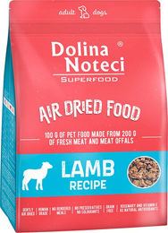 Produktbild von Dolina Noteci Superfood Adult Trockenfutter für Hunde mit Lamm getreidefrei 1 kg - 1 kg