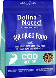 Produktbild von Dolina Noteci Superfood Feline Katzenfutter Kabeljau und Garnele Adult Getreidefrei 2 x 1 kg - 2 x 1 kg