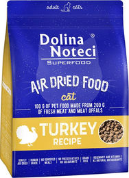 Produktbild von Dolina Noteci Superfood Feline Katzenfutter Truthahn Adult Getreidefrei 1 kg - 4 x 1 kg