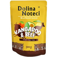 Produktbild von DOLINA NOTECI SuperFood Hundefutter Känguru und Rind Adult Getreidefrei Hypoallergen 300 g