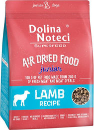 Produktbild von Dolina Noteci Superfood Junior Trockenfutter Lamm Getreidefrei und Glutenfrei 2 x 1 kg - 2 x 1 kg