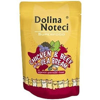 Produktbild von DOLINA NOTECI Superfood Katzen Nassfutter Huhn Rind Kabeljau Adult Getreidefrei 85g