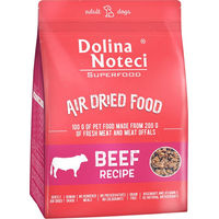 Produktbild von Dolina Noteci Superfood Trockenfutter für erwachsene Hunde mit Rind getreidefrei 1 kg - 1 kg