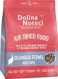 Produktbild von Dolina Noteci Superfood Trockenfutter Perlhuhn für Hunde Adult Getreidefrei 1 kg - 1 kg