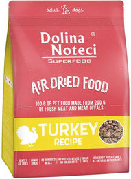 Produktbild von DOLINA NOTECI Superfood Trockenfutter Pute für Hunde Adult Getreidefrei 1 kg
