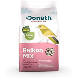 Donath Balkon Mix schalenfreies Wildvogel Streufutter Ganzjährig 1 kg - 1 kg – Bild 1 von 13