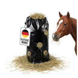 Dönges Hay Bag Heunetz aus Stoff in Schwarz für bis zu 9 kg Füllmenge - 9 kg – Bild 1 von 13