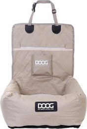 DOOG Autositz für mittlere Hunderassen aus Oxford-Gewebe in Beige/Sand – Bild 1 von 2