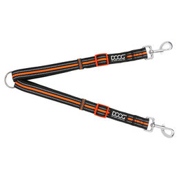 Produktbild von DOOG Beethoven Doppelleine aus Nylon in Schwarz/Orange