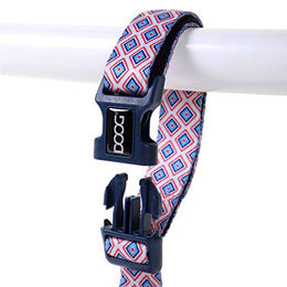 DOOG Clip It Gromit Hundeleine aus Neopren XL Blau Weiß Rot – Bild 1 von 3