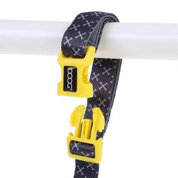 Produktbild von DOOG CLIP-IT Odie Hundeleine aus Neopren grau/gelb waterproof