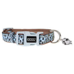 DOOG Dash Neopren-Hundehalsband wasserabweisend Blau Grau Größe M – Bild 1 von 2