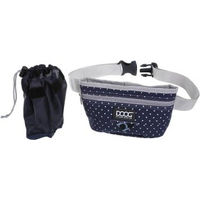 Produktbild von DOOG Futterbeutel Snacktasche für Hunde Stella Navy/White Dots Größe L aus Nylon