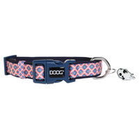 Produktbild von DOOG Gromit Neopren-Hundehalsband hypoallergen blau weiß rot Größe XS