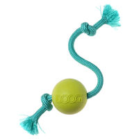 Produktbild von DOOG Hundespielzeug Fetch-N-Tug Ball mit Seil Gelb