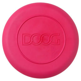 DOOG Hundespielzeug Frisbee Fetch-A-Disc aus Kunststoff in Rosa für alle Hundegrößen – Bild 1 von 1