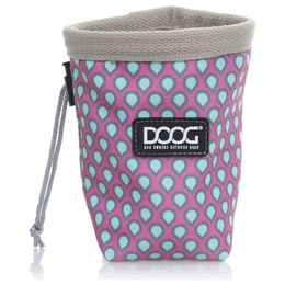 DOOG Leckerlibeutel für Hunde Rosa Teardrop aus Polyester – Bild 1 von 5