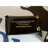 Produktbild von DOOG Mini Stretch Walkie Belt Beutelspender Schwarz