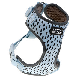DOOG Neoflex Dash Sportgeschirr für Hunde aus Neopren Blau Grau Größe XL – Bild 1 von 2