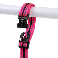 Produktbild von DOOG Neon Clip-It Führleine für Hunde wasserabweisend Grau/Rosa