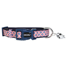DOOG Neopren-Hundehalsband Gromit wasserabweisend blau weiß rot Größe L – Bild 1 von 4