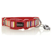Produktbild von DOOG Neopren-Hundehalsband Scooby Bunt Größe L wasserabweisend und antimikrobiell