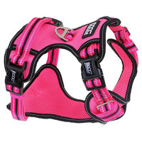 Produktbild von DOOG Neotech Sportgeschirr für Hunde aus Neopren Rosa Grau Größe L