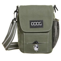 DOOG Schultertasche für Hunde in Grün inklusive 20 Kotbeuteln – Bild 1 von 4