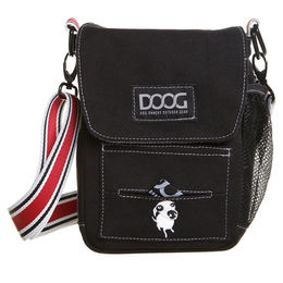 DOOG Schultertasche Schwarz für Hundezubehör mit Kotbeutel-Fach - 1 Stk. – Bild 1 von 13
