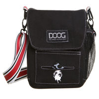 Produktbild von DOOG Schultertasche Schwarz für Hundezubehör mit Kotbeutel-Fach - 1 Stk.