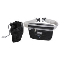 Produktbild von DOOG Snacktasche Leckerlitasche Large Schwarz Grau