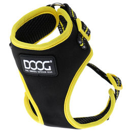 Produktbild von DOOG Sportgeschirr Bolt aus Neopren für Hunde Schwarz Gelb Größe M