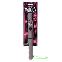 Produktbild von Doog Stick Family Twiggy Apportierspielzeug für Hunde aus TPR in Grau mittelgroß